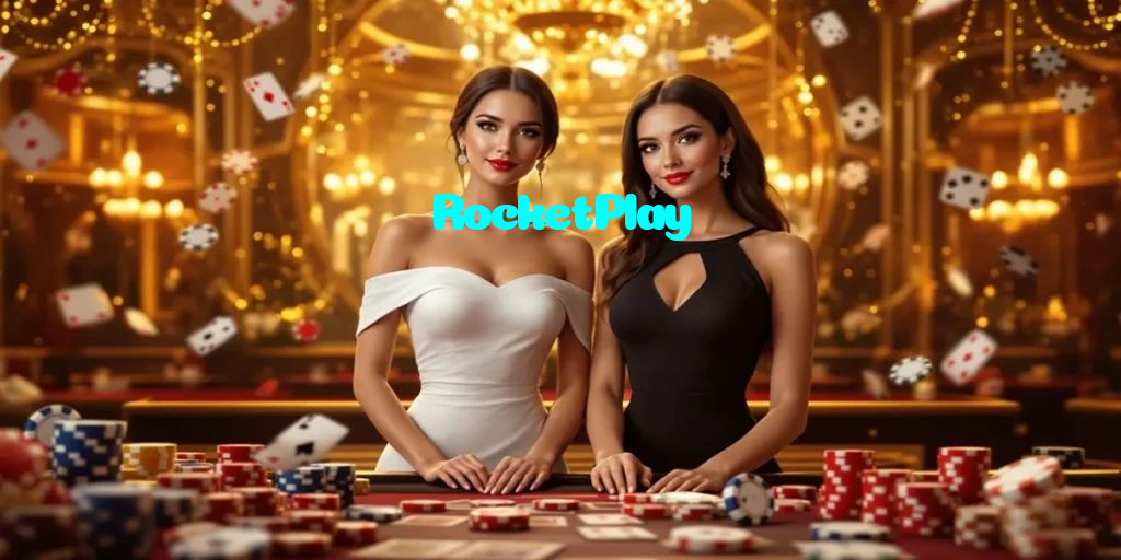 RocketPlay casino presented on mobile device in Pakistan with slots and live games